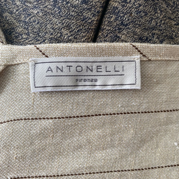 Antonelli linen wrap dress. EUC - Picture 7 of 7